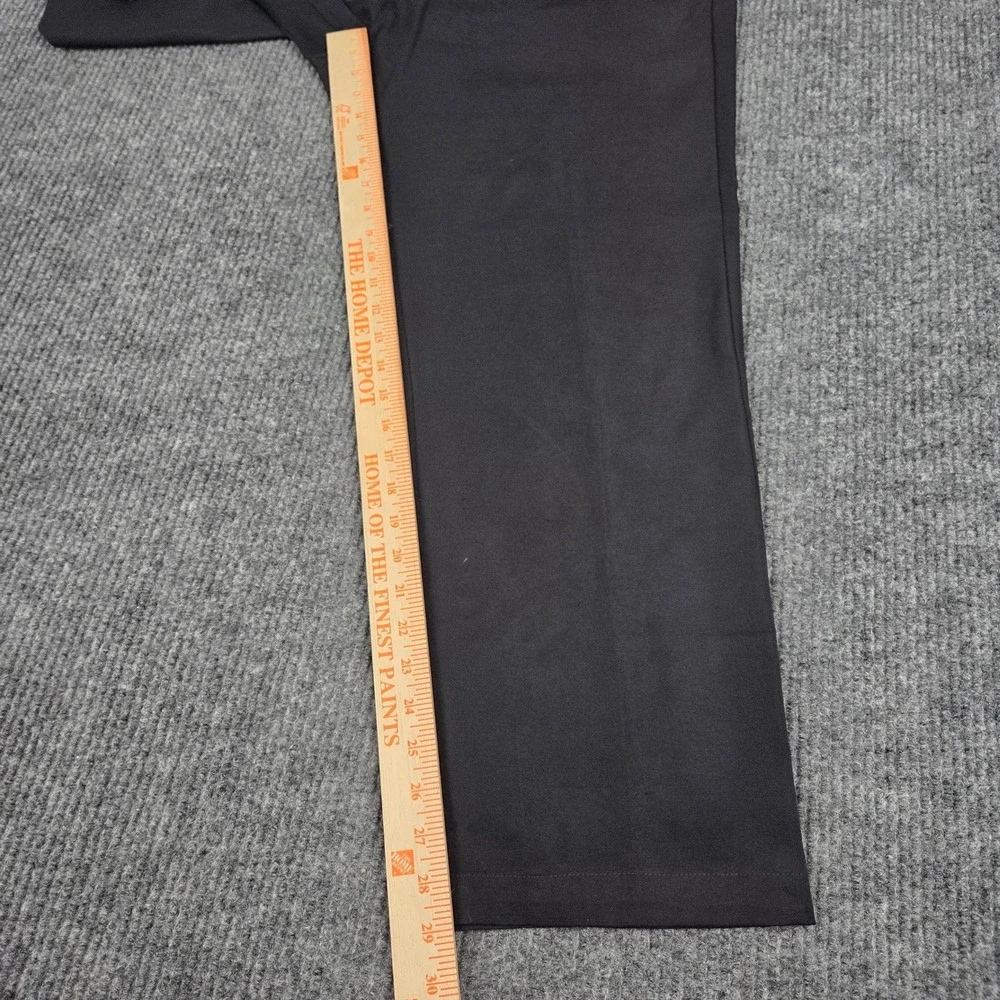 Callaway Mens Golf Pants Black Flat Front Straight Leg‎ Size 40X29